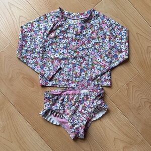Baby GAP Kids Floral Rashguard Set Size 2T